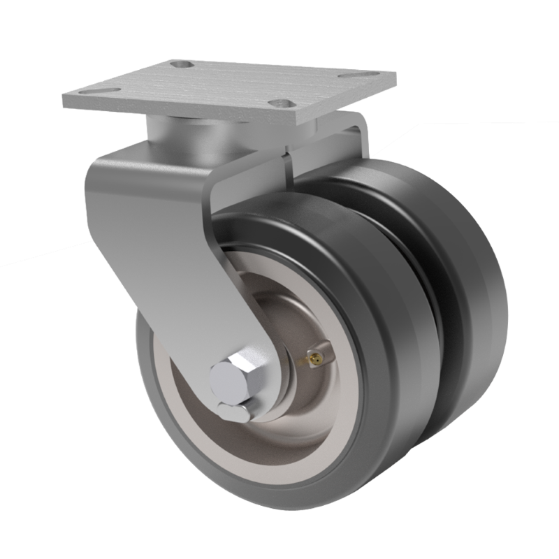 double wheel casters