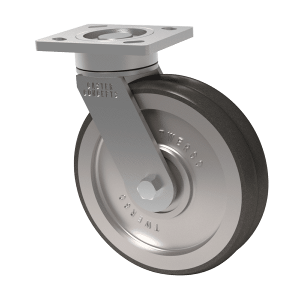 4x2 TWERGO T/R-95 Polyurethane Swivel Caster