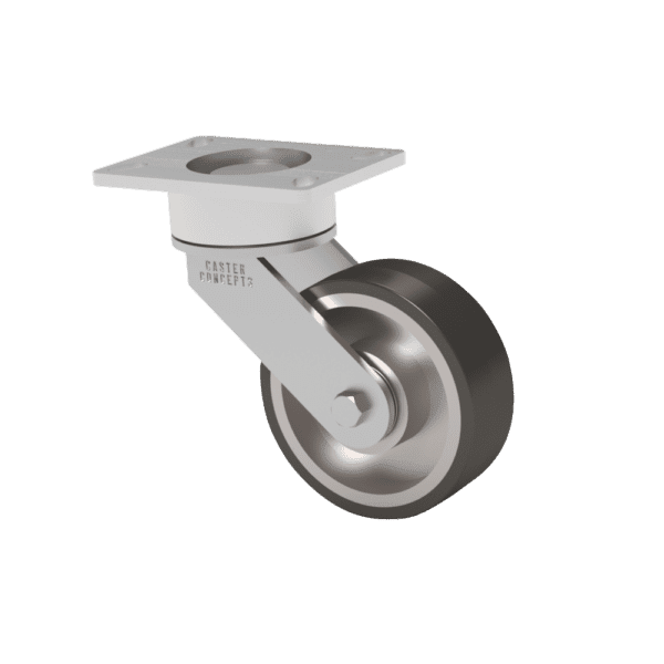 6x2 T/R-95 Polyurethane Maintenance Free Swivel Caster