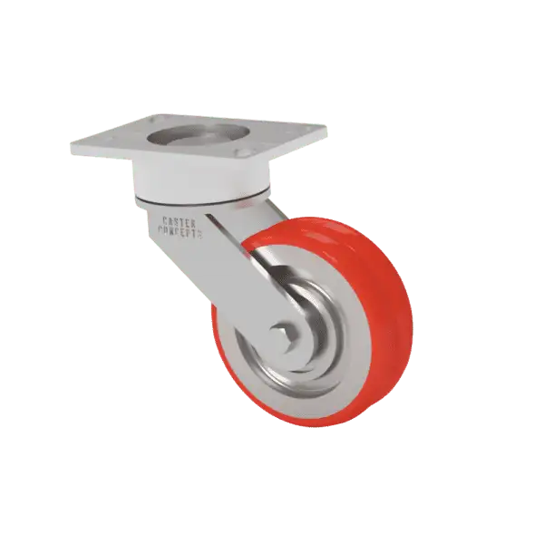 6x2 TWERGO T/R Polyurethane Swivel Caster