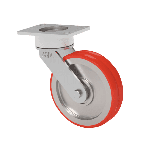 8x2 TWERGO T/R Polyurethane Swivel Caster