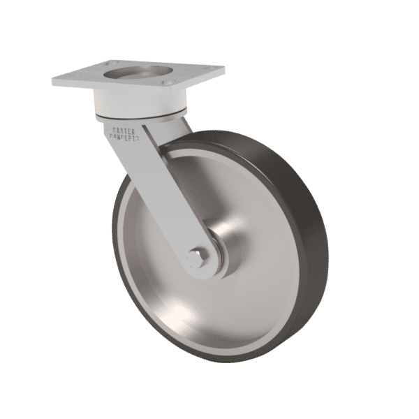 10x2 T/R-95 Polyurethane Maintenance Free Swivel Caster