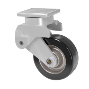 6x2 Phenolic Steel Spring Loaded Swivel Caster