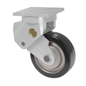 8x2.5 Phenolic Steel Spring Loaded Rigid Caster