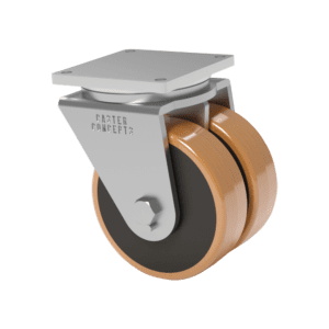 10x3 Dual Wheel Laminated Phenolic Swivel Caster