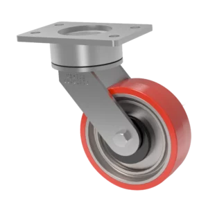 8x2 CasterShoX T/R Polyurethane Swivel Caster