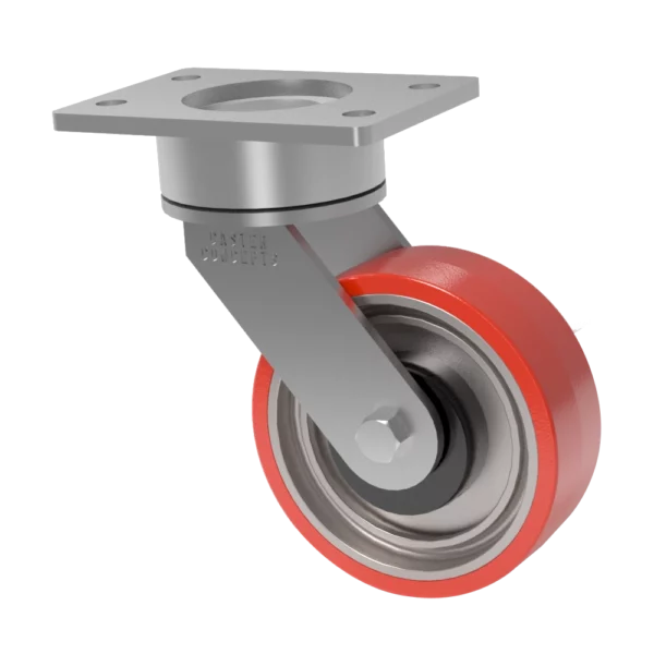 8x2 CasterShoX T/R Polyurethane Swivel Caster