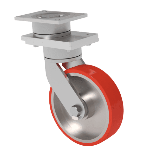 6x3 T/R Polyurethane Swivel On Swivel (SoS) Caster