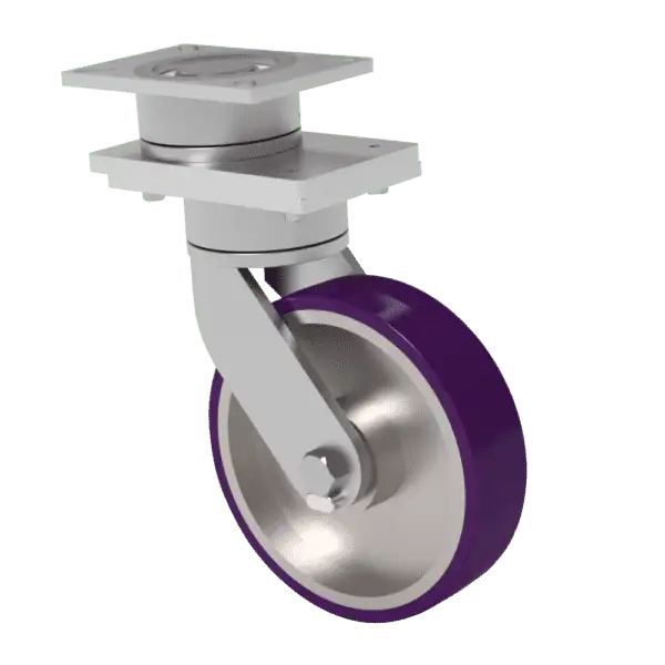 12x3 HPPT Polyurethane Swivel On Swivel (SoS) Caster