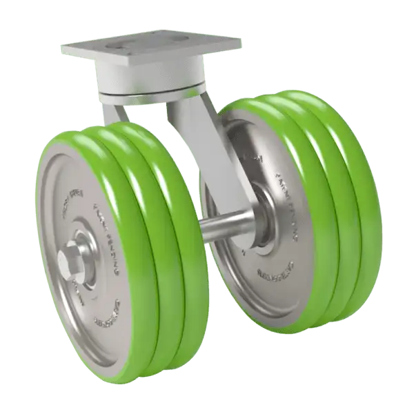 10x3 TWERGO Xtreme ErgoTread Swivel Caster