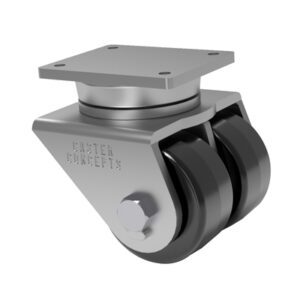 10x3 Dual Wheel Phenolic Resin Swivel Caster