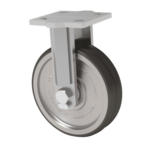 6x2 Hercules T/R-95 Polyurethane Rigid Caster W/ TWERGO Wheel