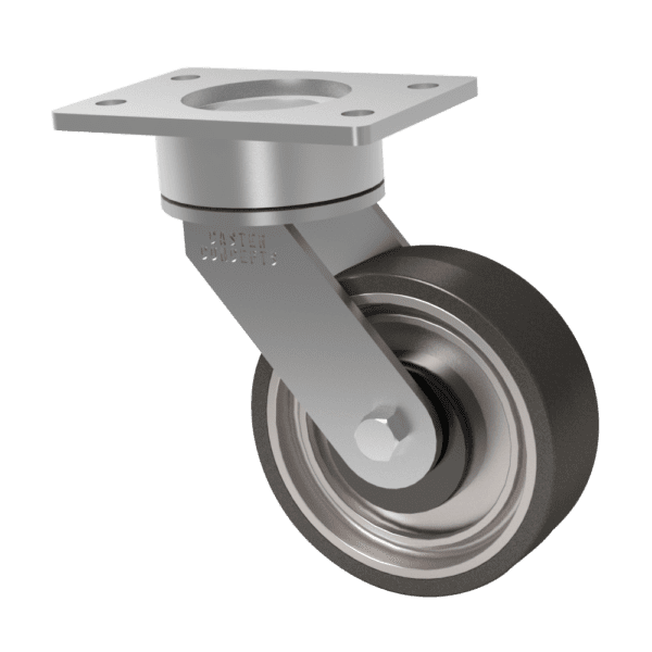 6x2 CasterShoX T/R-95 Polyurethane Swivel Caster