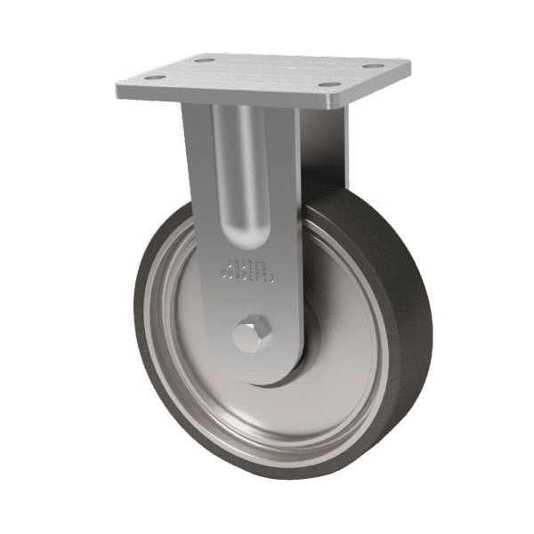 6x2 CasterShoX T/R-95 Polyurethane Rigid Caster