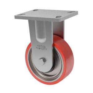 6x2 CasterShoX T/R Polyurethane Rigid Caster