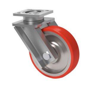 8x2 Hercules T/R Polyurethane Swivel Caster