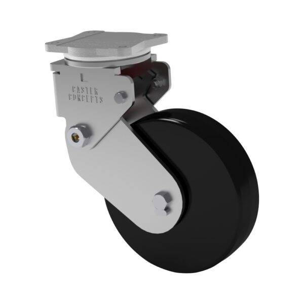 12x3 Phenolic Resin Spring Loaded Swivel Caster