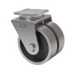 10x3 Dual Wheel H.D. Forged Steel Rigid Caster