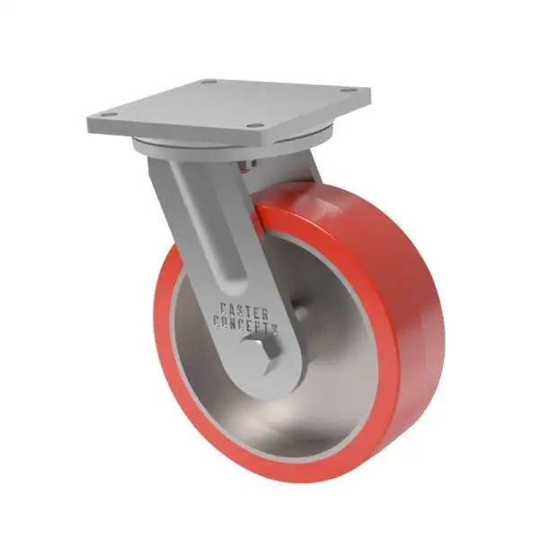 12x4 H.D. T/R Polyurethane Swivel Caster