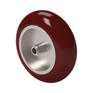 4x2 Round Tread Standard Polyurethane Caster Wheel
