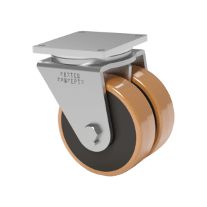 10x3 Dual Wheel Laminated Phenolic Swivel Caster