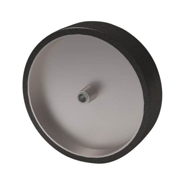 16x5 Mold On Rubber Caster Wheel