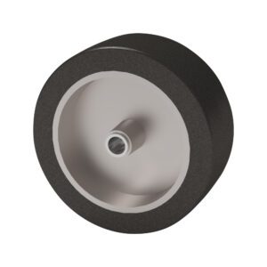 10x2.5 Mold On Rubber Caster Wheel