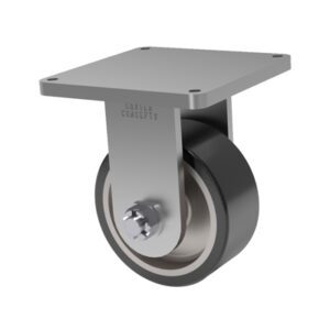 12x5 H.D. Hard Polyurethane (70D) Rigid Caster