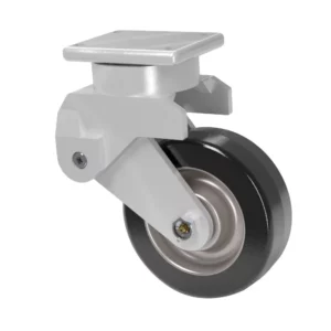 6x2 Phenolic Aluminum Spring Loaded Rigid Caster