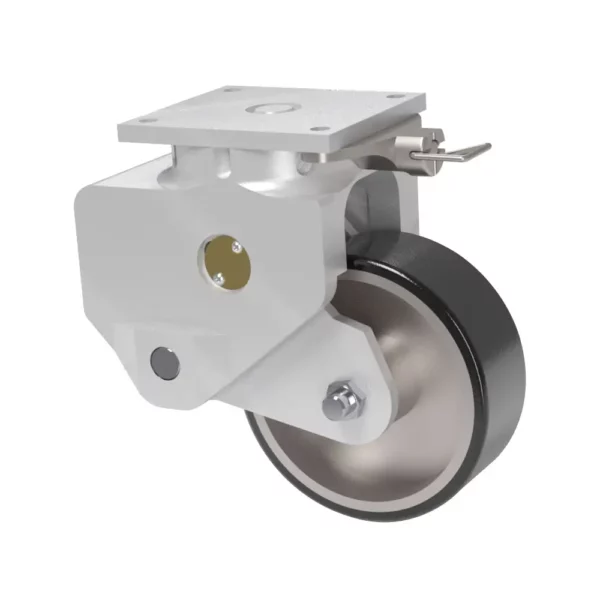 8x3 Standard Polyurethane Steel Spring Loaded Swivel Caster