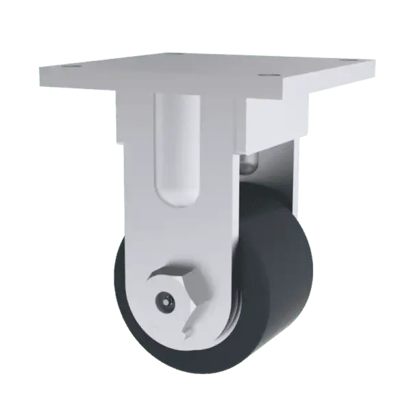 6x4 H.D. T/R-95 Polyurethane Rigid Caster