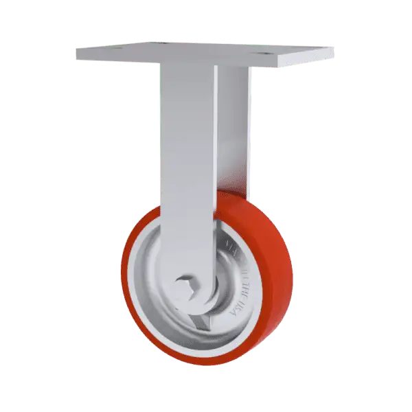 10x2 T/R Polyurethane Rigid Caster
