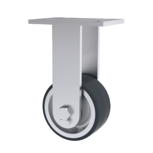 8x3 T/R-95 Polyurethane Rigid Caster W/ TWERGO Wheel