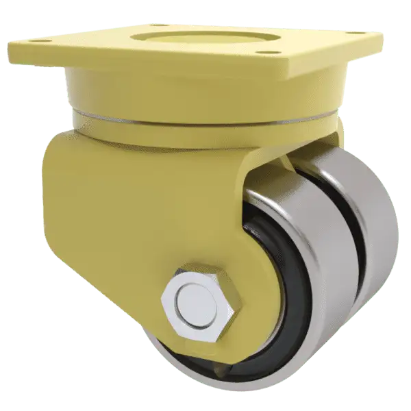 10×3 Dual Wheel H.D. Forged Steel Swivel Caster