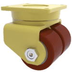 10×3 Dual Wheel H.D. Standard Polyurethane Swivel Caster