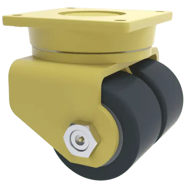10×3 Dual Wheel H.D. T/R-95 Polyurethane Swivel Caster