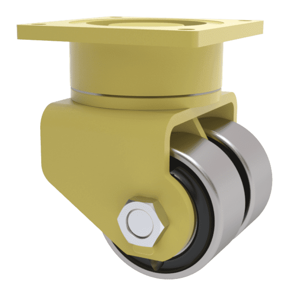 6x3 Dual Wheel Forged Steel Swivel Caster