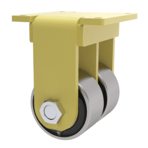 10x4 Dual Wheel Forged Steel Rigid Caster