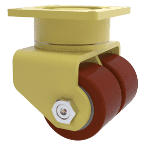 10x4 Dual Wheel Standard Polyurethane Swivel Caster