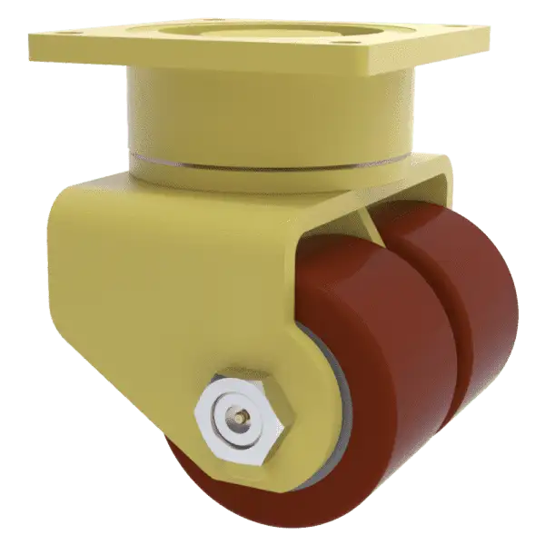 8x4 Dual Wheel Standard Polyurethane Swivel Caster