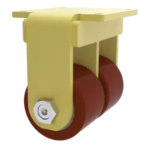 10×3 Dual Wheel H.D. Standard Polyurethane Rigid Caster