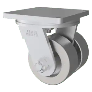 12x5 Dual Wheel Ductile Iron Swivel Caster
