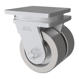 10x4 Dual Wheel H.D. Forged Steel Swivel Caster