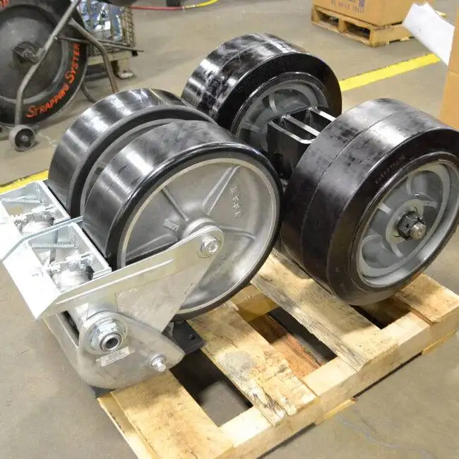 Heavy Duty industrial Casters wheels with lock bracking