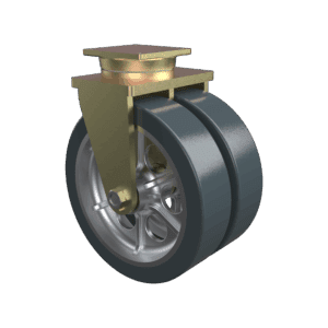 heavy duty casters - Steel, Aluminium, Rigid, Swivel - Large Casters